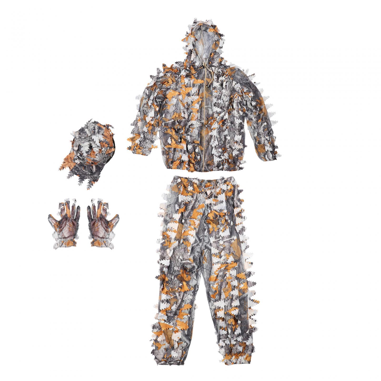 3D Leaves Ghillie Suit Set Woo - Outdoor Adventure Farm ulasan dan harga