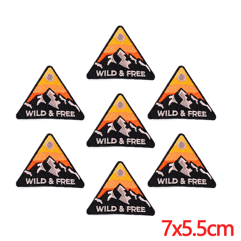 10PCS/Lot Explorer Emblem Embr - Outdoor Adventure Travel Show ulasan dan harga