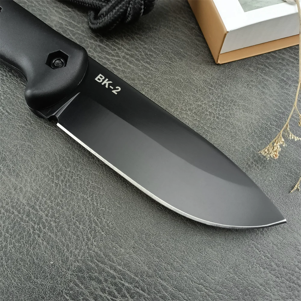 Fixed Blade Cutting Knife BK2  - Survival Knife Full Tang ulasan dan harga