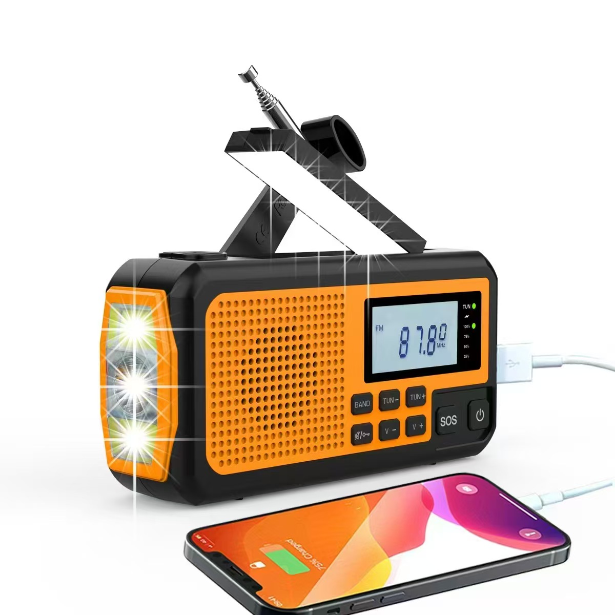 For Spanish Christmas Gift Eme - Emergency Radio Solar ulasan dan harga