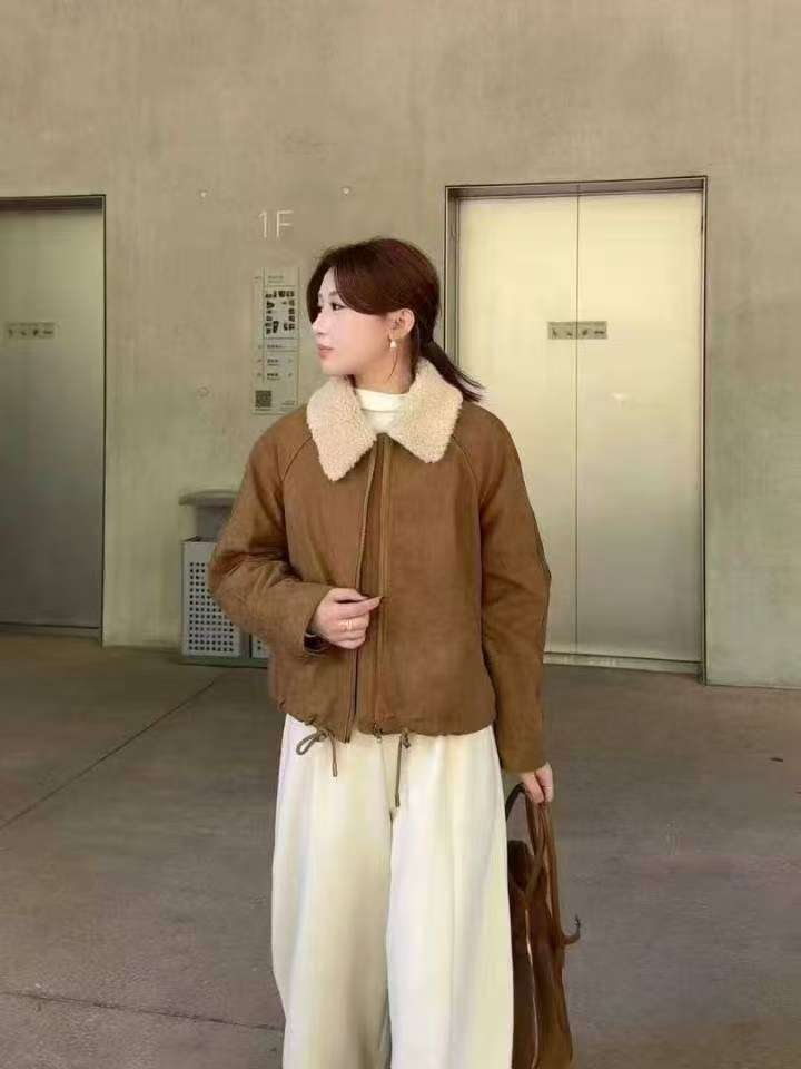 Lamb Wool Jacket Oversize Woma - Outdoor Adventure Farm ulasan dan harga