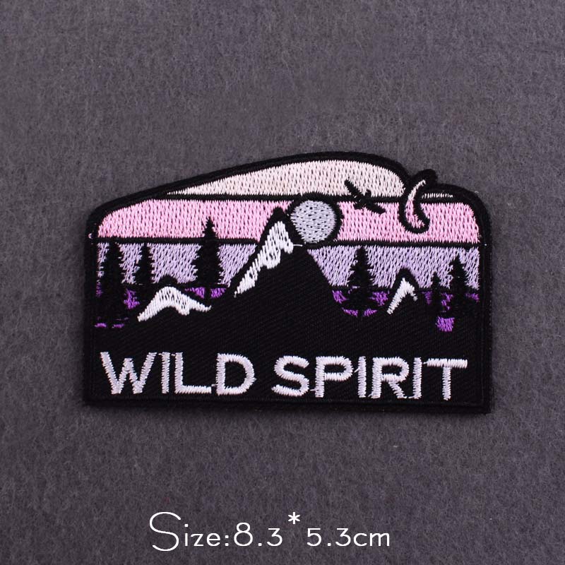 Wilderness Patches On Clothes  - Outdoor Adventure Show ulasan dan harga