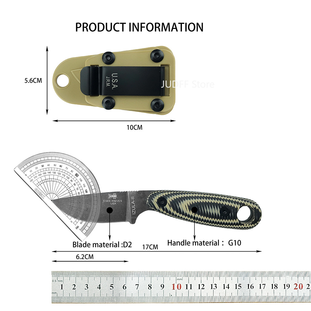 ESEE IZULA/ PACAYA Outdoor Fix - Survival Knife Full Tang ulasan dan harga