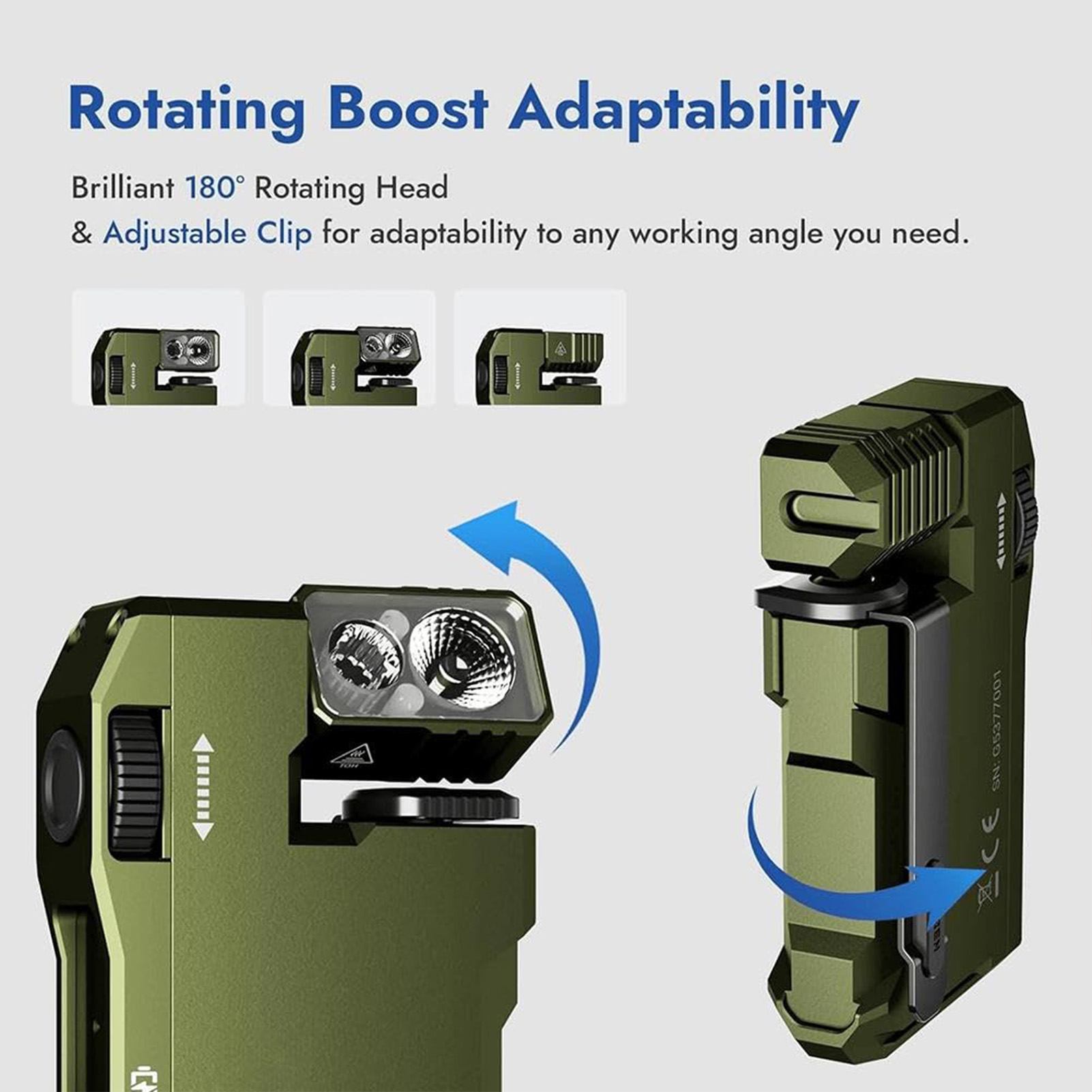 Pocket Mini Flashlights 400 Lu - Outdoor Adventure Travel Show ulasan dan harga