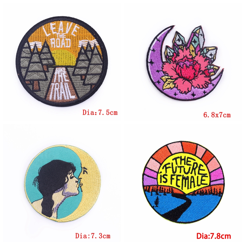 10PCS Rainbow Patch Mountain A - Outdoor Adventure Travel Show ulasan dan harga