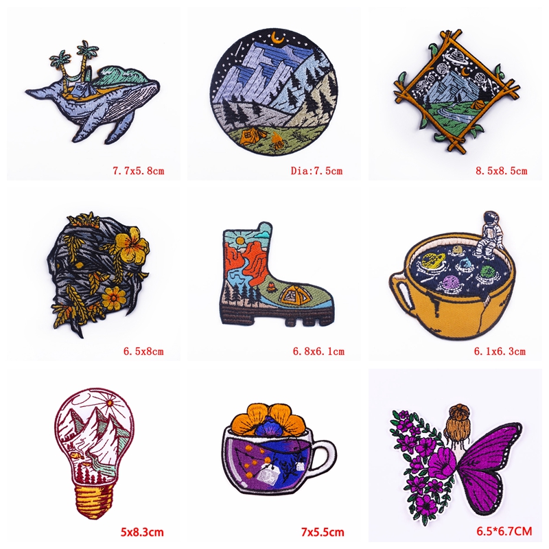 10PCS/lots Mountain Adventure  - Outdoor Adventure Travel Show ulasan dan harga